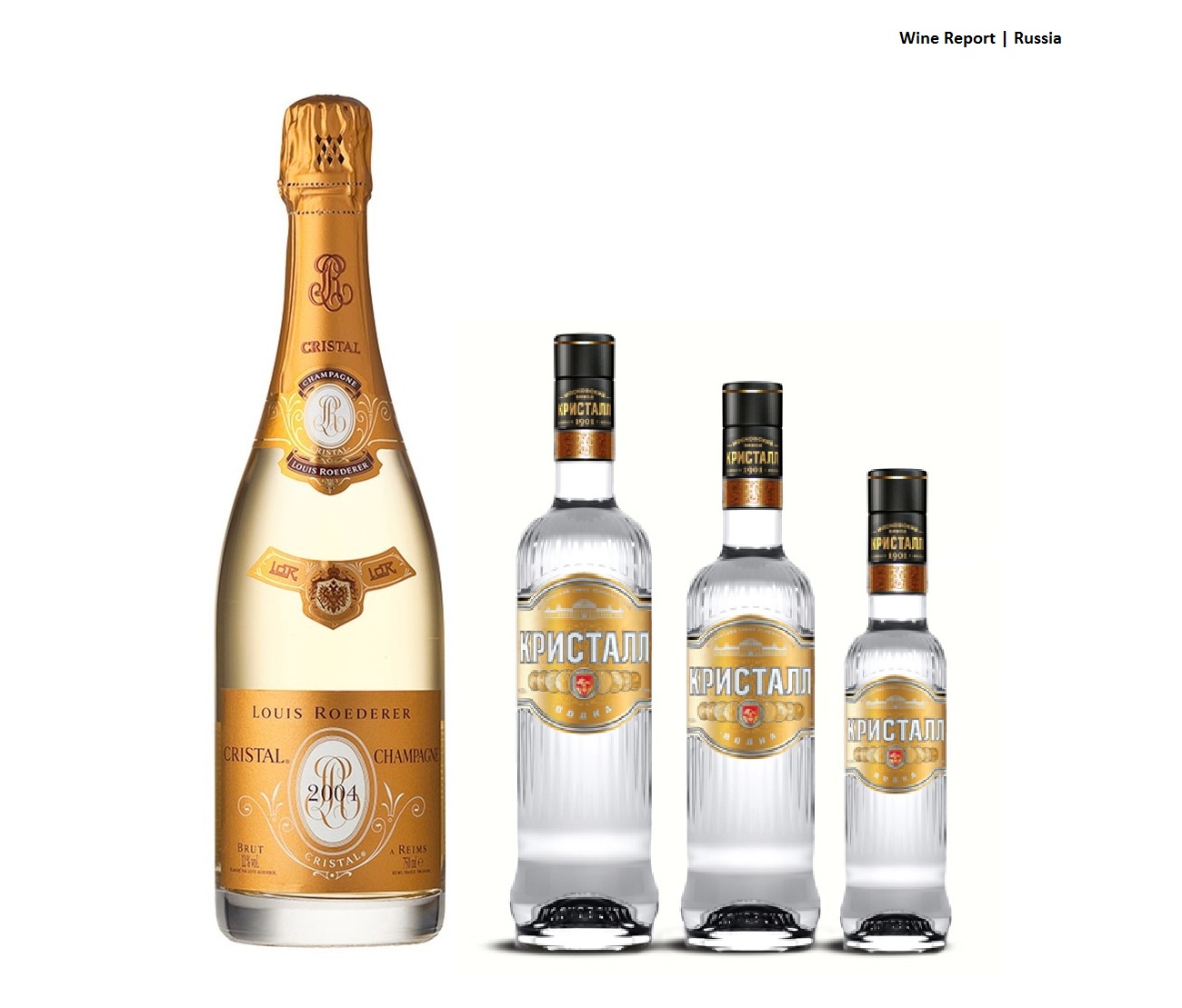 Cristal made its way back to Russia